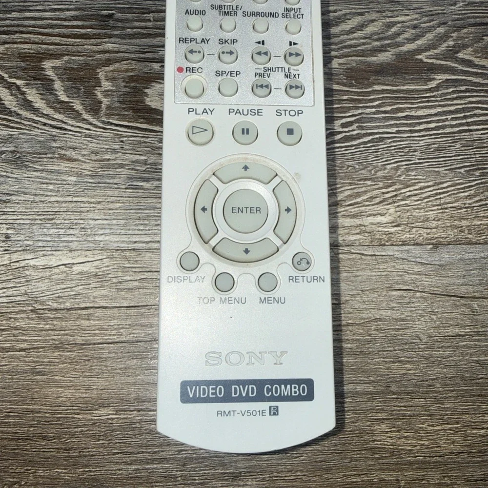 Sony RMT-V501E TV/Video/DVD Combo Remote Control Used Tested/Works